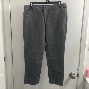 Merona classic Gray Capri work pants size 10